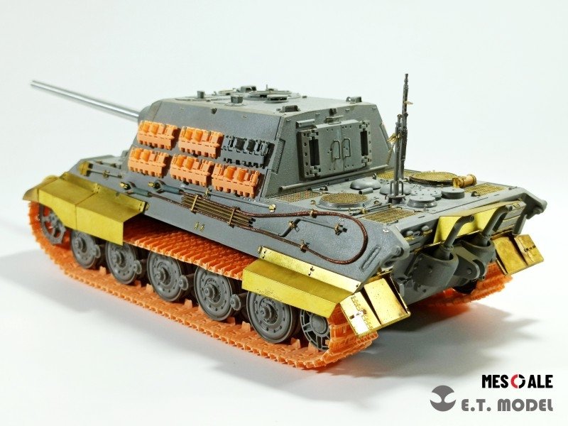 ET Model P35-012 Chenilles fonctionnelles pour King Tiger/Jagdtiger allemand de la Seconde Guerre mondiale (impression 3D) à l&amp;#39;échelle 1/35 – image 7