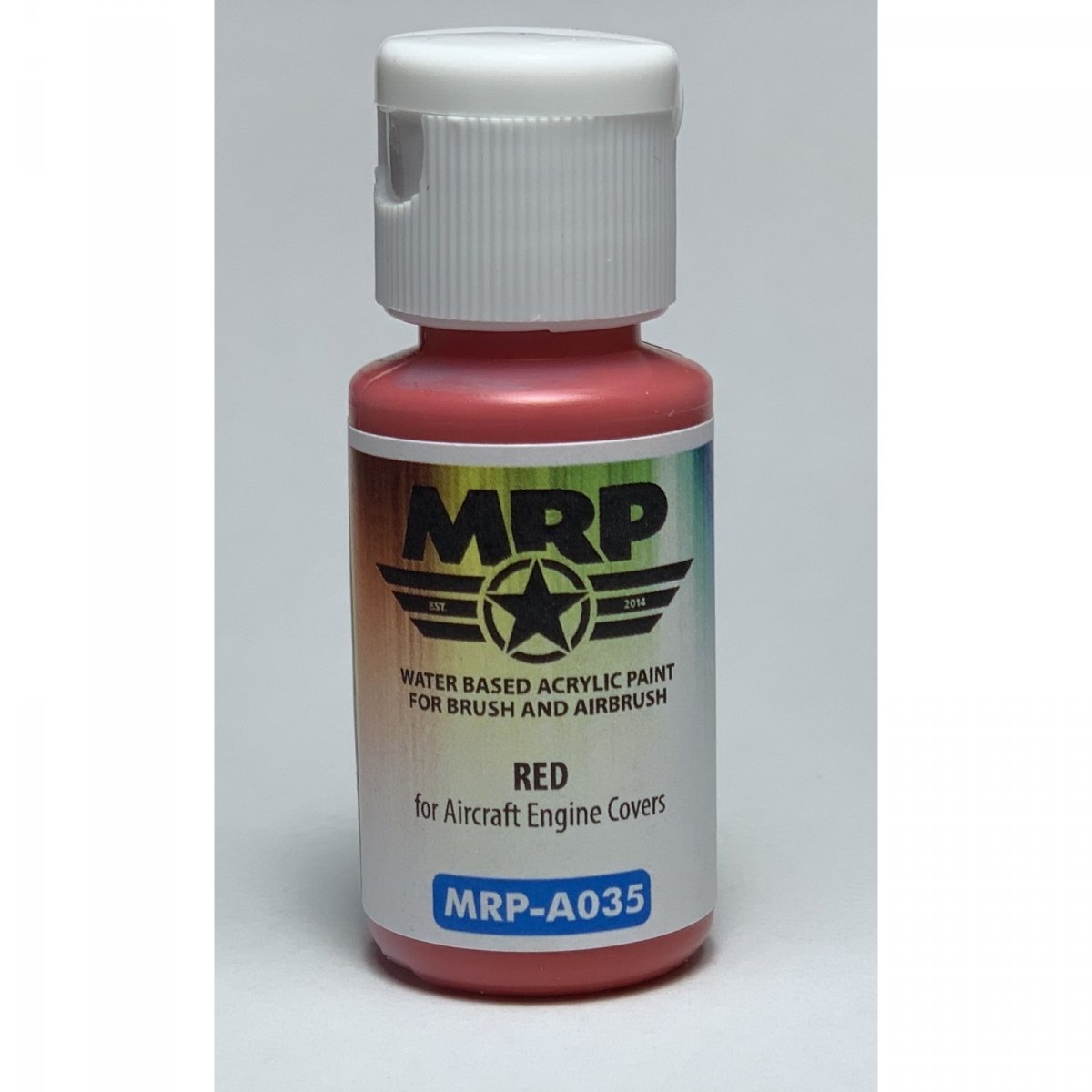 Peinture MR. Paint MRP-A35 Rouge Cache-moteurs pour avions 17 ml