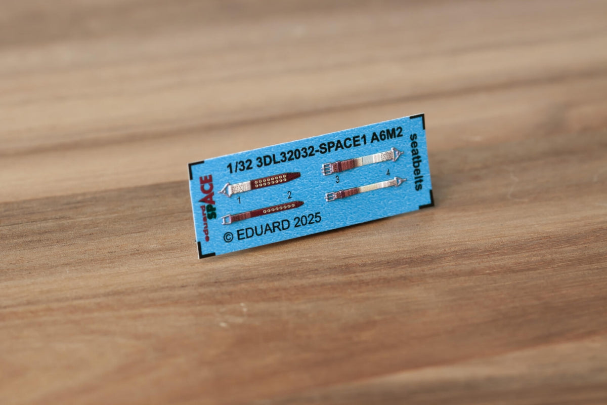 Ceintures de sécurité Eduard 3DL32032 A6M2 Zero SPACE TAMIYA 1/32