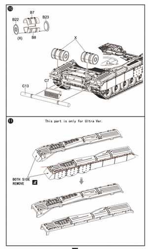 Modelcollect UA72193 Soviet T-80 Main Battle Tank 1970S-1990S N in1 1/72 – zdjęcie 13