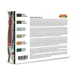 Coffret de peinture acrylique Lifecolor CS06 - Avions allemands de la Seconde Guerre mondiale - 1 x 6 x 22 ml – Bild 2
