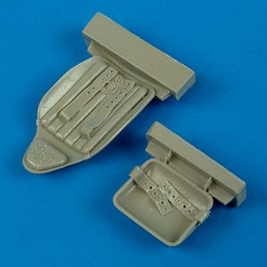 Siège Quickboost QB32138 MiG-3 avec ceintures de sécurité Trumpeter 1/32