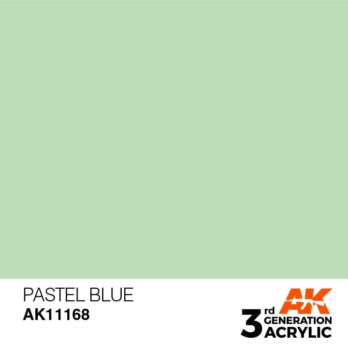 AK Interactive AK11168 BLEU PASTEL – PASTEL 17 ml