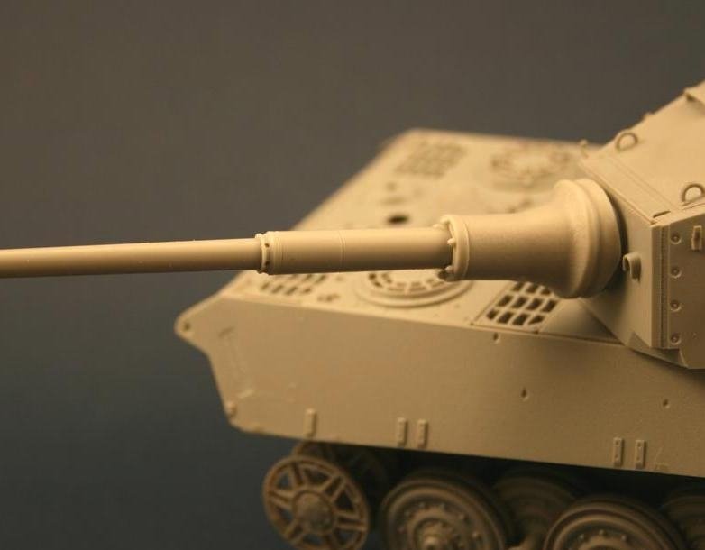 Panzer Art RE35-088 KwK43/L71 Barrel with canvas cover for Tiger II serien turm/Jagdpanther 1/35 – zdjęcie 4