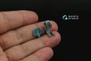 Quinta Studio QD72207 MiG-25BM 3D-Printed &amp; coloured Interior on decal paper (ICM) 1/72