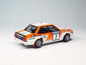 NuNu PN24018 MITSUBISHI LANCER TURBO 82 RALY 1000 LAKES 1/24  – image 3