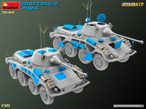 MiniArt 35414 Sd.Kfz. 234/2 PUMA. KIT INTÉRIEUR 1/35  – immagine 4