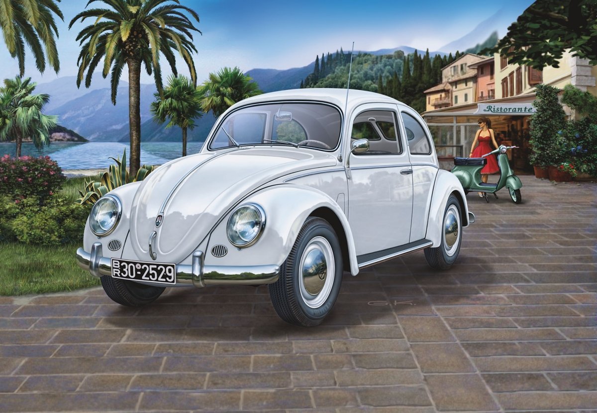 Revell 00450 VW Käfer 1951/1952 1/16 – imagen 2