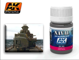 AK Interactive AK302 Wash For Gray Decks