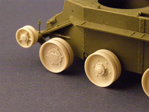 Panzer Art RE35-016 Roues à effet de brûlé pour char BT-7 1/35 – Bild 4