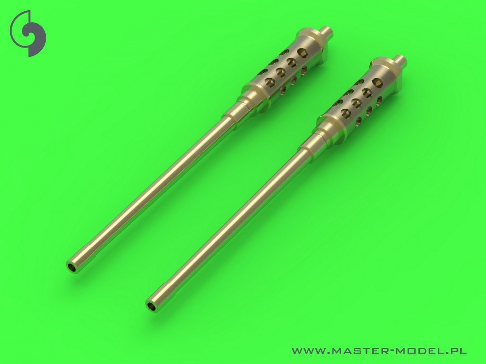 Master GM-72-002 Browning M2 (canon lourd) calibre .50 (12,7 mm) - canons (2 pièces) 1/72