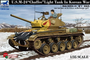 Bronco CB35139 Char léger américain M-24 Chaffee pendant la guerre de Corée (1/35)