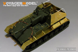 Maquette Voyager PE35832, canon automoteur russe SU-76 de la Seconde Guerre mondiale (pour TAMIYA 35349), échelle 1/35  – immagine 5