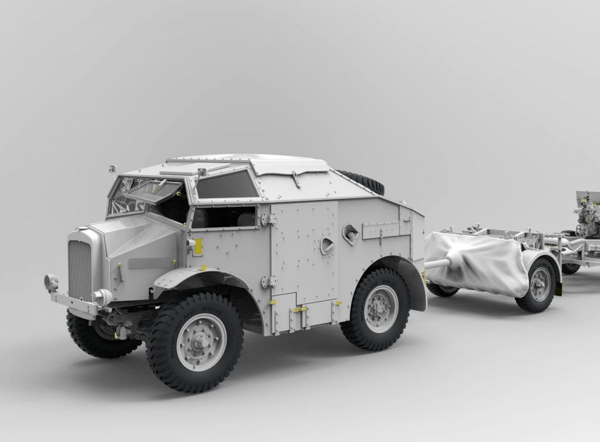 Maquette Gecko Models 35GM0066 Tracteur 4x4 d&amp;#39;artillerie de campagne britannique de la Seconde Guerre mondiale (C8 Mk.II Late) 1/35 – immagine 4