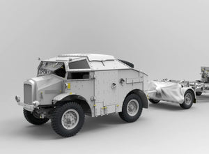 Maquette Gecko Models 35GM0066 Tracteur 4x4 d&amp;#39;artillerie de campagne britannique de la Seconde Guerre mondiale (C8 Mk.II Late) 1/35 – immagine 4