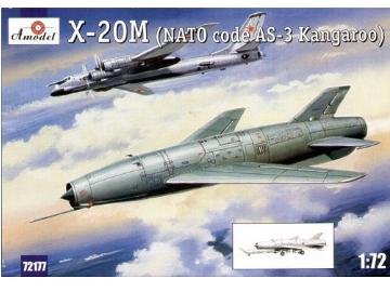 Missile soviétique A-Model 72177 X-20M (code OTAN AS-3 Kangourou) au 1/72