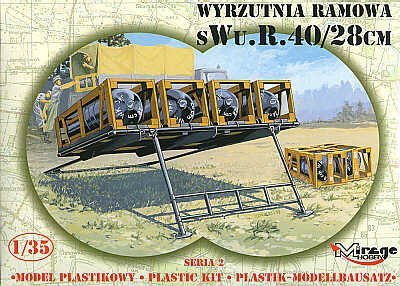 Mirage Hobby 35217 Lance-roquettes allemand sWu. R. 40/28 cm 1/35