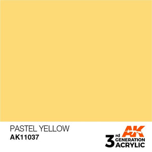 AK Interactive AK11037 Jaune pastel 17 ml