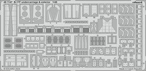 Eduard 481147 B-17F train d&amp;#39;atterrissage extérieur EDUARD 1/48