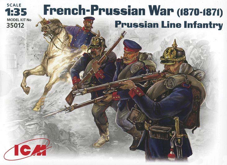 ICM 35012 Guerre franco-prussienne 1870-1871 Infanterie de ligne prussienne