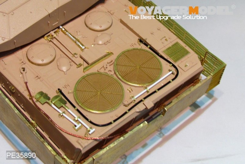 Maquette Voyager PE35890 Leopard 2A4 Revolution 1 MBT allemand moderne (modèle de base pour TIGER 1/35) – Bild 7