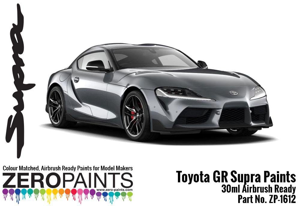 Peinture Zero Paints ZP-1612-SG Toyota GR Supra Gris Tempête Mat 30 ml