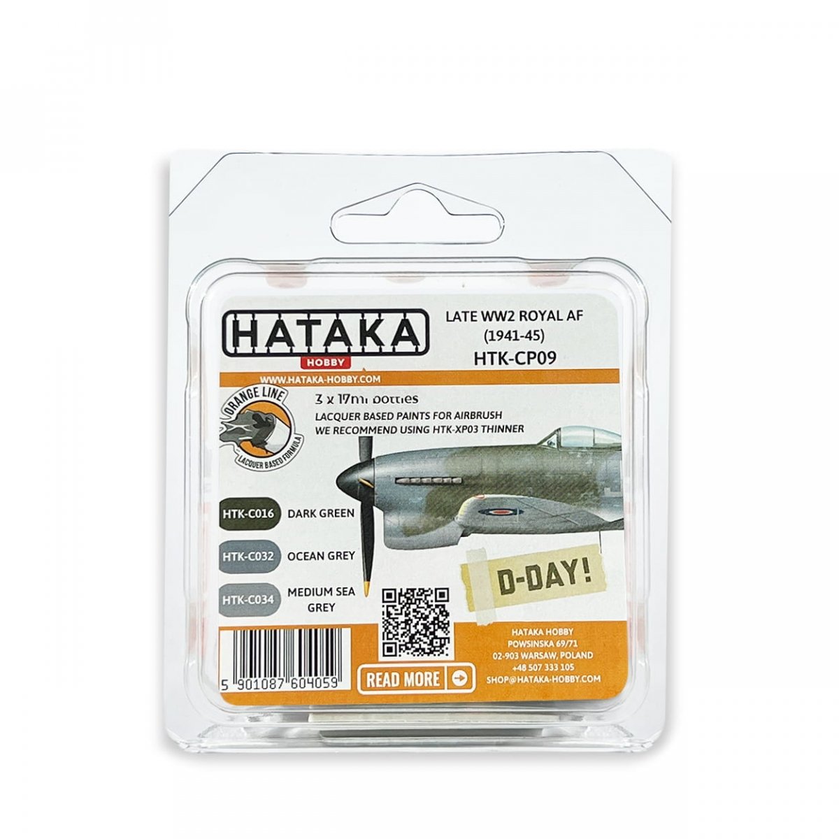 Hataka Hobby HTK-CP09 Royal AF de la fin de la Seconde Guerre mondiale (1941-45)