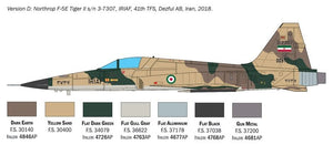 Italeri 2827 F-5E Tiger II 1/48 – immagine 7