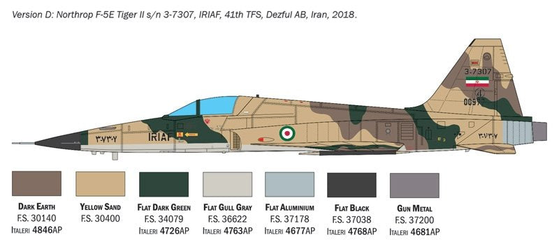 Italeri 2827 F-5E Tiger II 1/48 – immagine 7