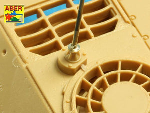 Antennes allemandes Aber R-42 de 2 m avec base annulaire (ensemble de 3 pièces) – image 4