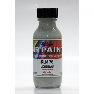 Peinture MR. Paint MRP-066 RLM 76 Lichtblau (Bleu clair allemand de la Seconde Guerre mondiale) 30 ml – image 2