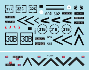 Star Decals 35-C1161 Artillerie royale dans le Golfe 1/35 – image 3