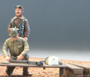 FineMolds 48995 Bf 109 E-7 « Armée japonaise » avec équipage au sol et équipement 1/48 – Bild 5