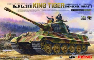 Meng modèle TS-031 char lourd allemand Sd.Kfz.182 King Tiger (tourelle Henschel) 1/35