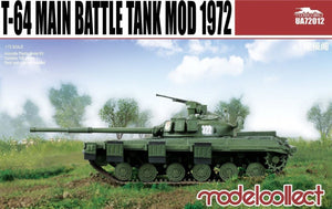 Modelcollect UA72012 Char de combat principal T-64 Mod 1972 1/72