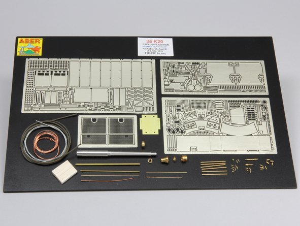 Aber 35K20 Pz.Kpfw. VI Ausf.E (Sd.Kfz.181) Tiger I – Late version 1/35 – zdjęcie 8
