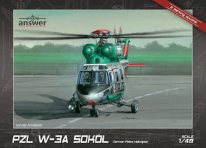 Answer AA48005 PZL W-3A Sokół Hélicoptère de la police allemande 1/48