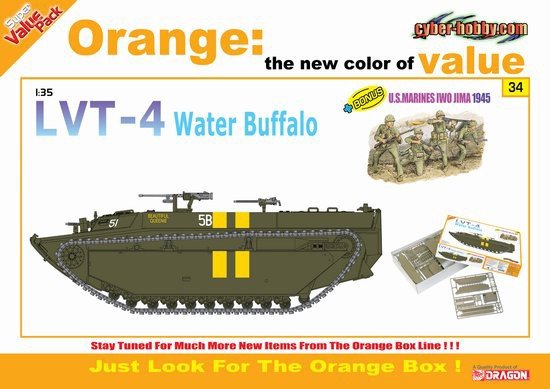 Cyber ​​Hobby 9134 LVT-4 Buffle d'eau (1/35)