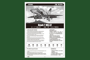 Hobby Boss 81734 Hawk T MK.67  – immagine 3
