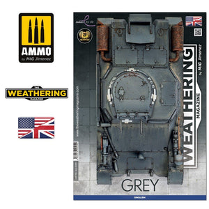 Ammo of Mig 4534 The Weathering Magazine Numéro 35 – Gris (Anglais)