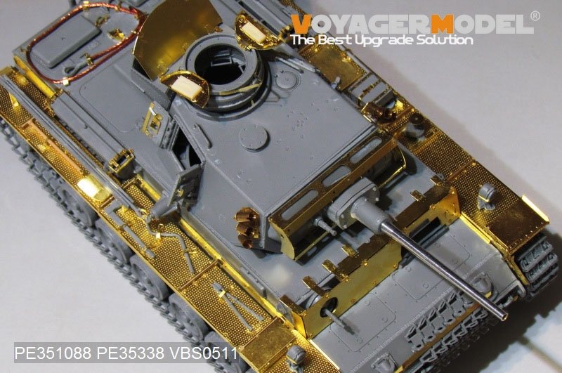 Maquette Voyager PE351088, char allemand Pz.KPfw.III Ausf.M de base de la Seconde Guerre mondiale, échelle Dragon 1/35 – image 6