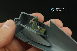 Intérieur coloré imprimé en 3D sur papier décalcomanie pour F6F-3 Hellcat (Eduard) - Quinta Studio QD72147, échelle 1/72 – image 10