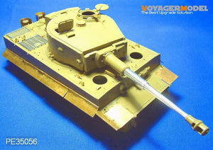 Maquette Voyager PE35056 Tiger I Seconde Guerre mondiale, version tardive en photodécoupe (AVF Club 35079), échelle 1/35 – Bild 3