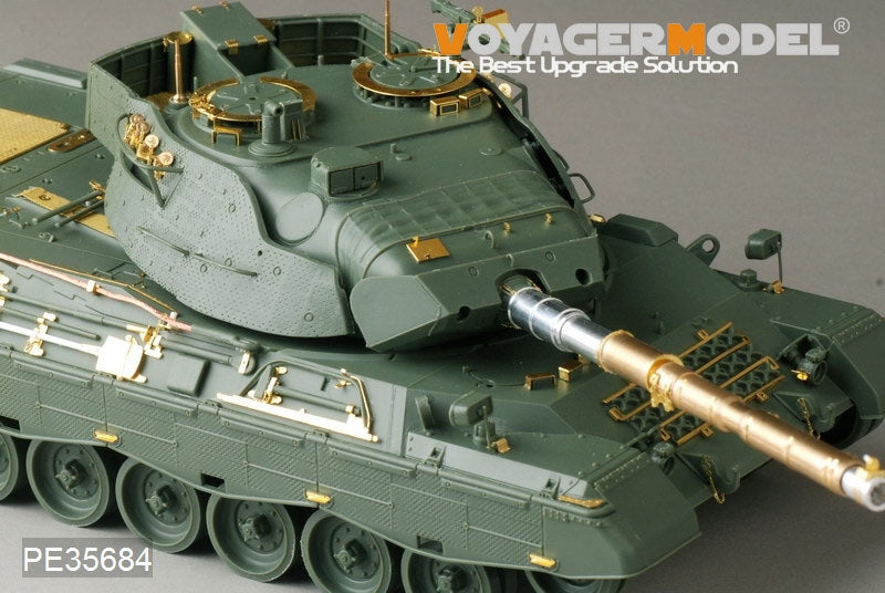 Maquette Voyager PE35684 du char de combat principal allemand Leopard 1A5 moderne pour TAKOM 2004, échelle 1/35 – immagine 12