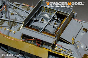 Maquette Voyager PE35960 Bergepanther Ausf.G Basic allemand de la Seconde Guerre mondiale pour TAKOM 2107 au 1/35  – immagine 16