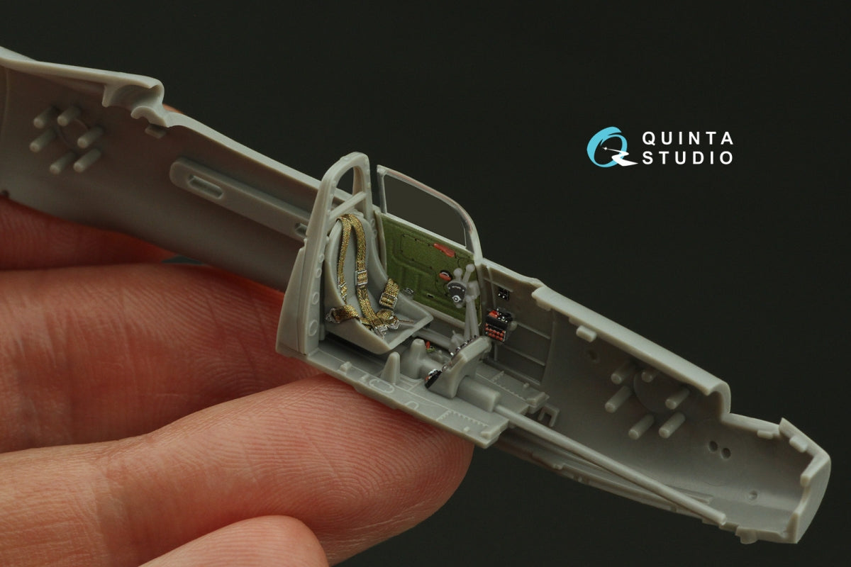 Intérieur coloré imprimé en 3D sur papier décalcomanie pour P-39Q/N Airacobra (Arma Hobby) - Quinta Studio QD72165, échelle 1/72 – immagine 7