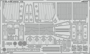 Eduard 32455 P-40E extérieur 1/32 TRUMPETER