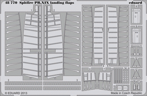 Eduard 48770 Spitfire PR. XIX volets d&amp;#39;atterrissage 1/48 Airfix