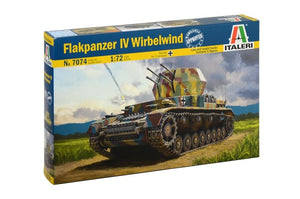 Italeri 7074 FLAKPANZER IV WIRBELWIND 1/72
