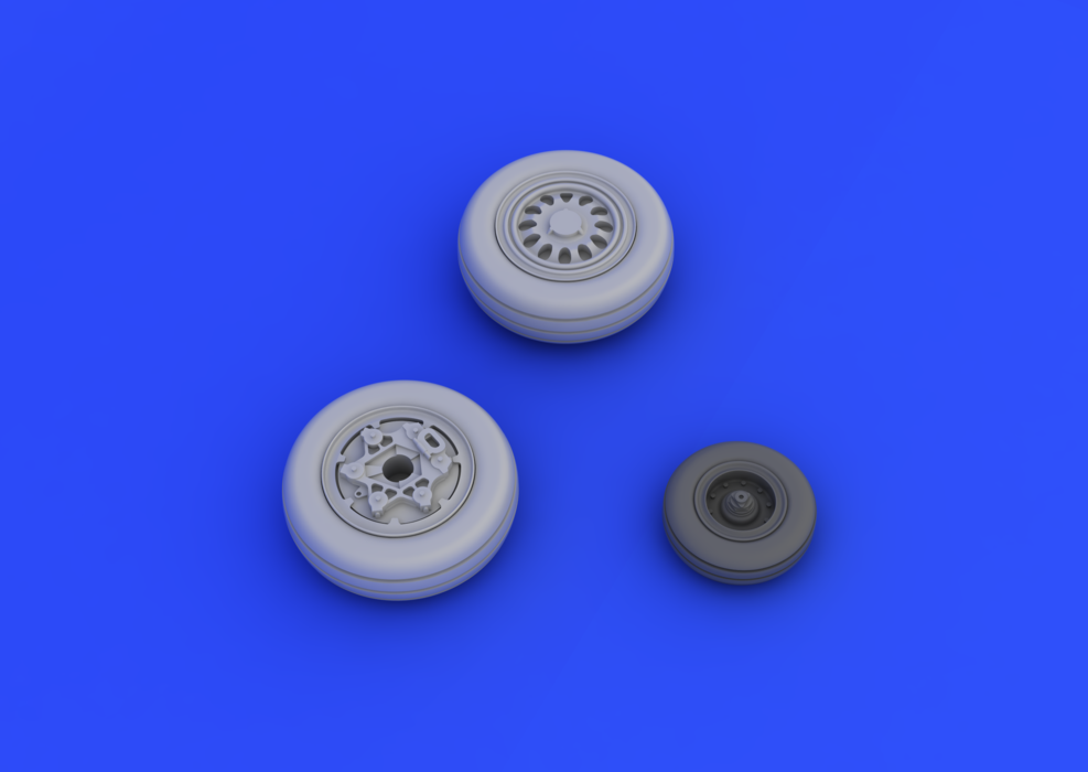 Roues Eduard 672040 F-16CJ Block 50 1/72 (TAMIYA)  – image 3